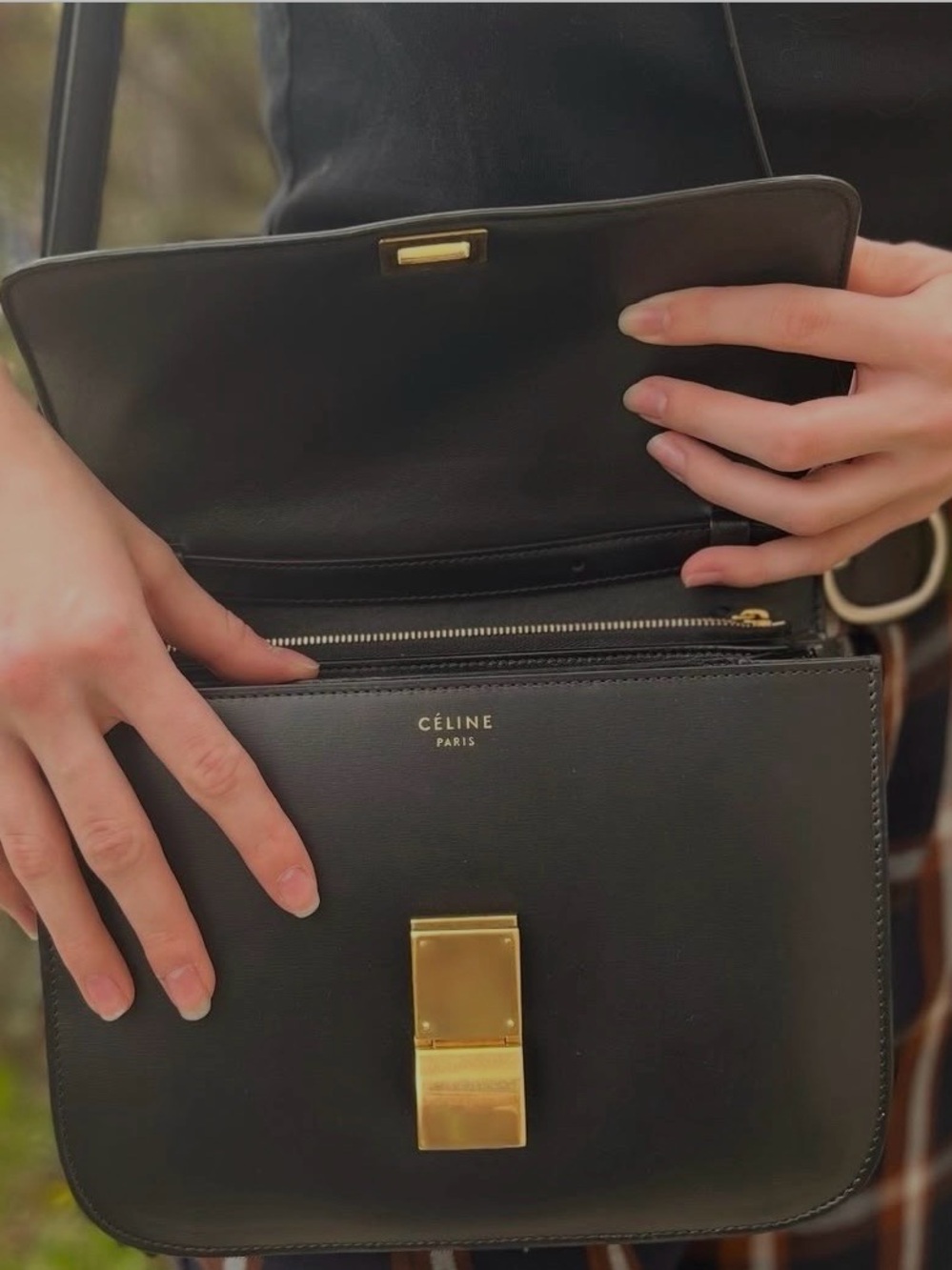 Celine Black crossbody bag